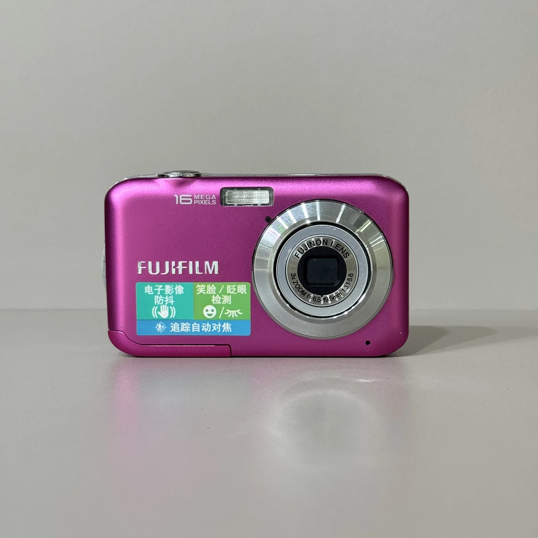 9新 Fujifilm/富士 JV255粉色 1600万像素 复古胶片感 不支持试用