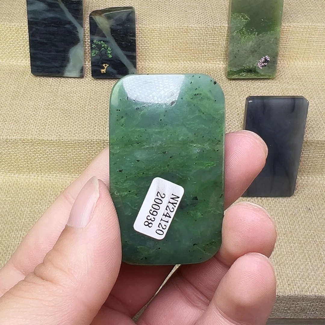 和田玉珠宝半成品未镶嵌素***墀