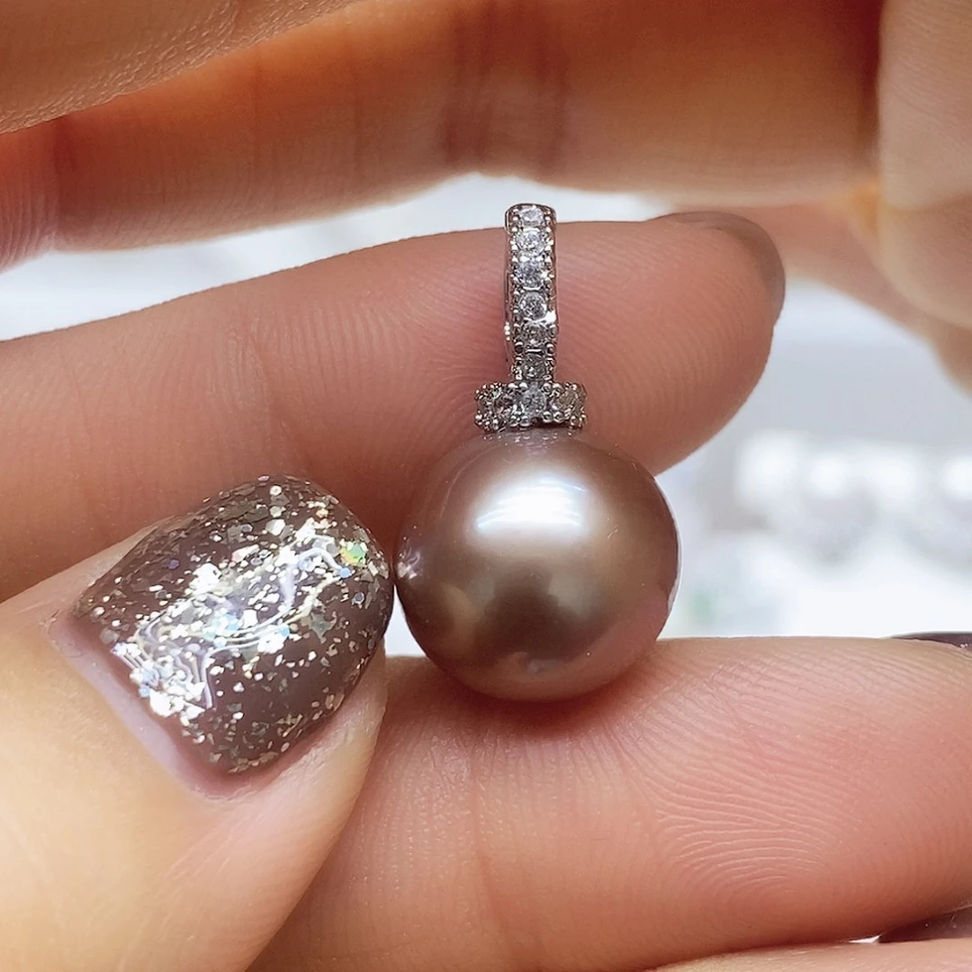 未镶嵌吊坠淡水珍珠