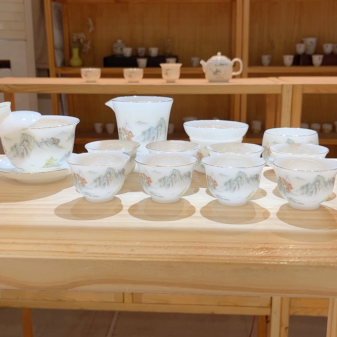 【御瓷斋】璞玉瓷套装