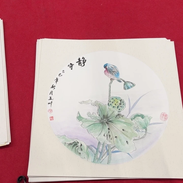国画花鸟等多种形式