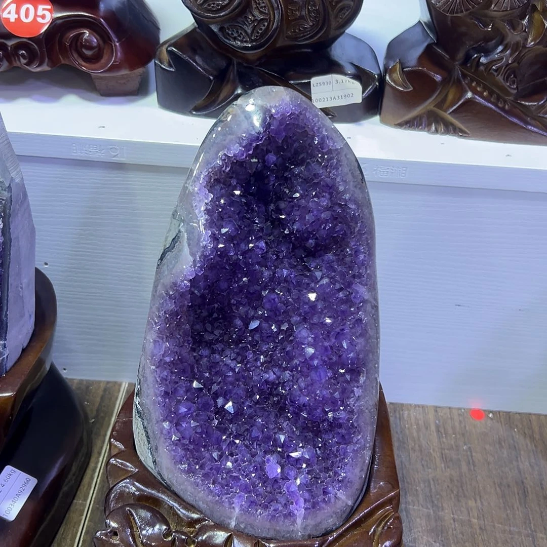 未镶嵌大型摆件（非配饰）紫晶