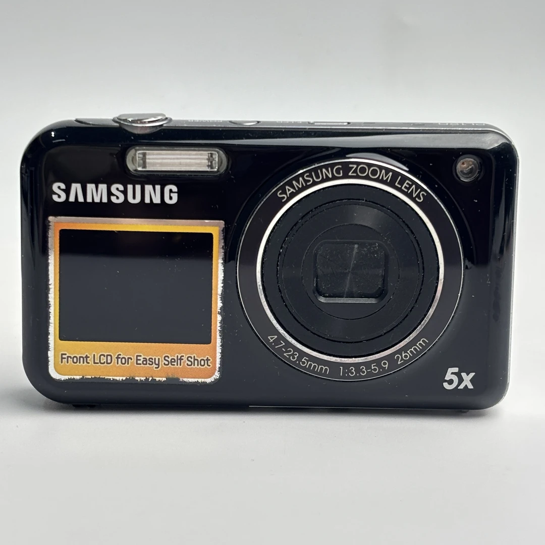 95新 Samsung/三星 pl120黑色1400万像素5倍变焦复古ccd