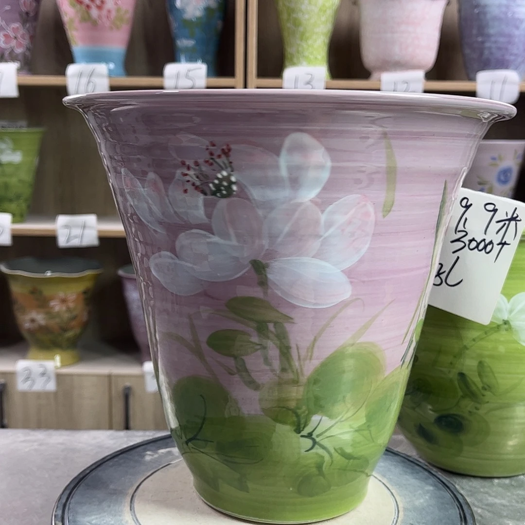 景德镇陶瓷花盆花盆