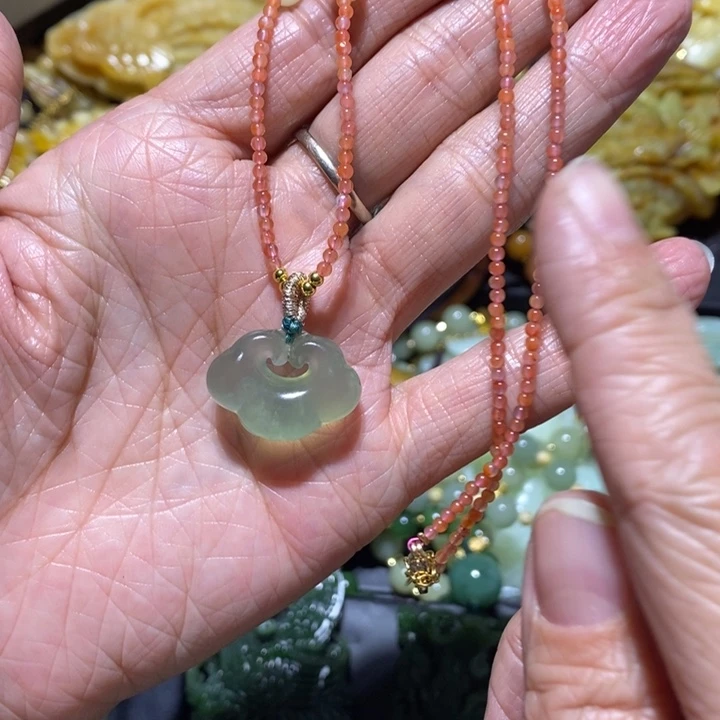 岫玉岫玉吊坠未镶嵌