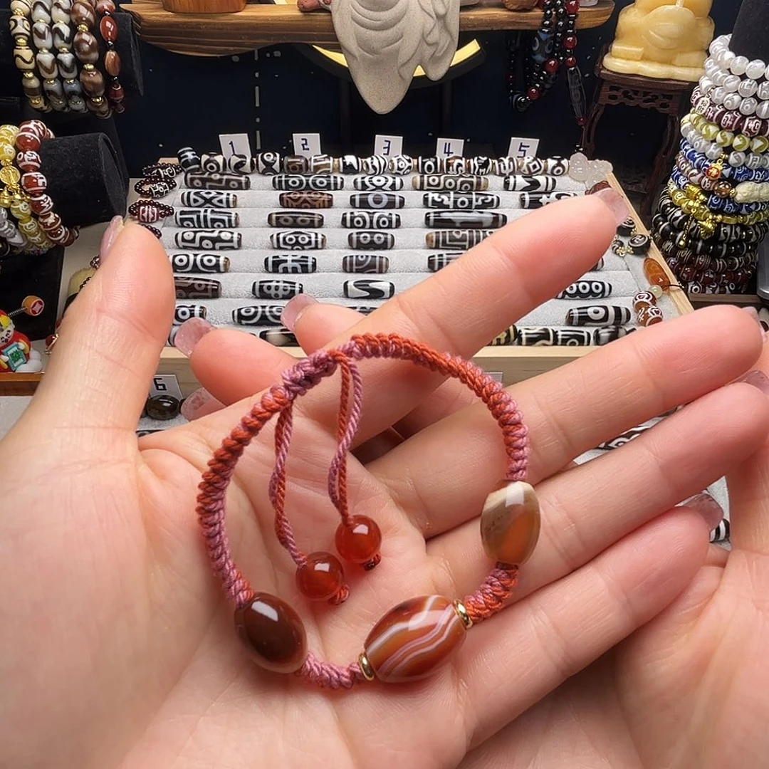 合金天然玛瑙/吊坠/颈饰/手链/手串玛瑙/玉髓