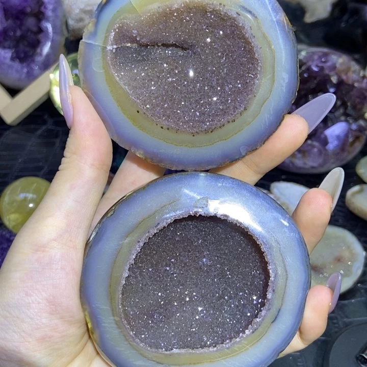 未镶嵌珠宝半成品水晶聚宝盆