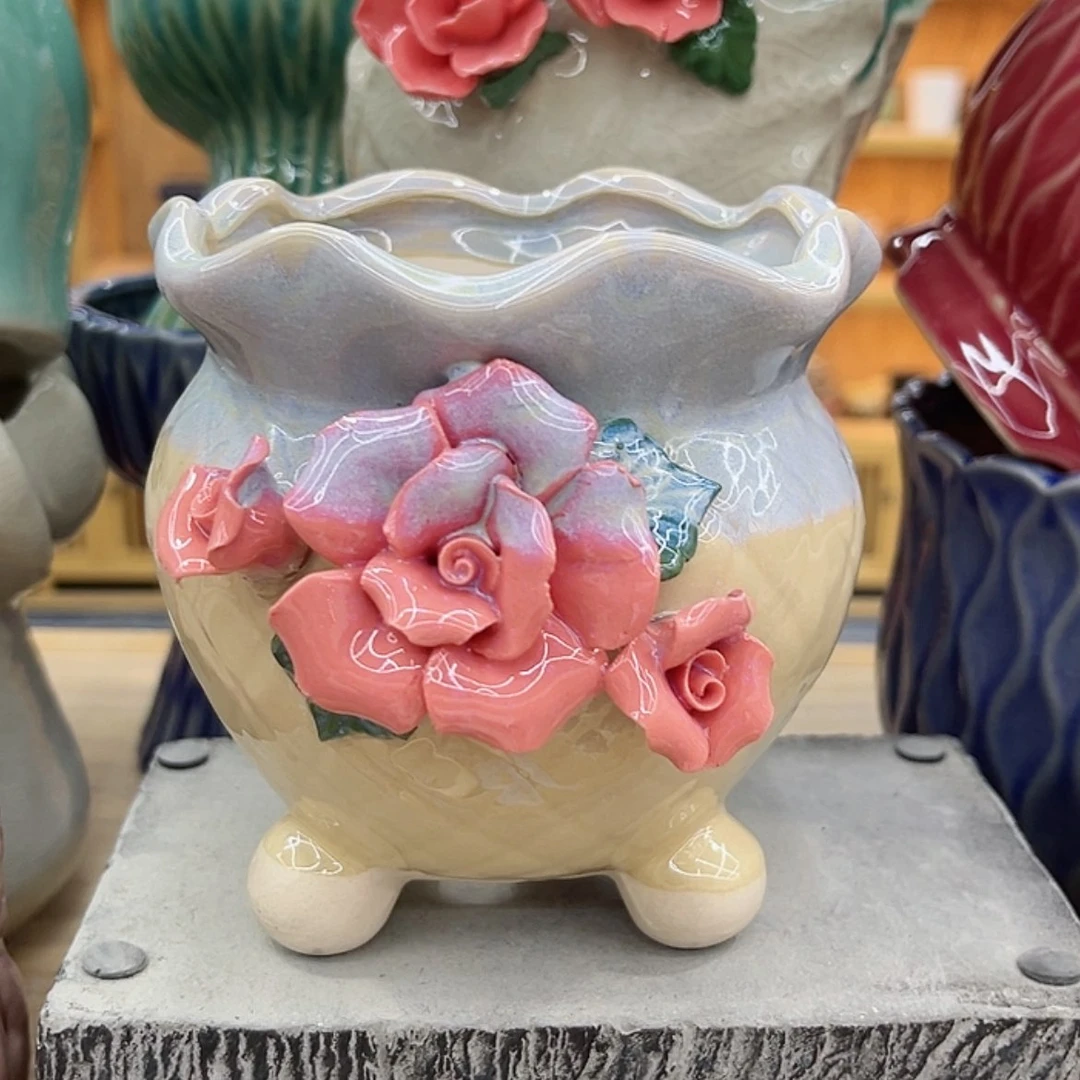 【闪购商品】陶瓷花盆