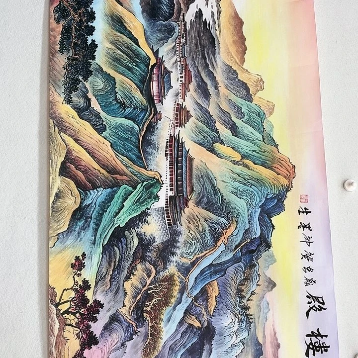 鲁岳美术艺术作品2