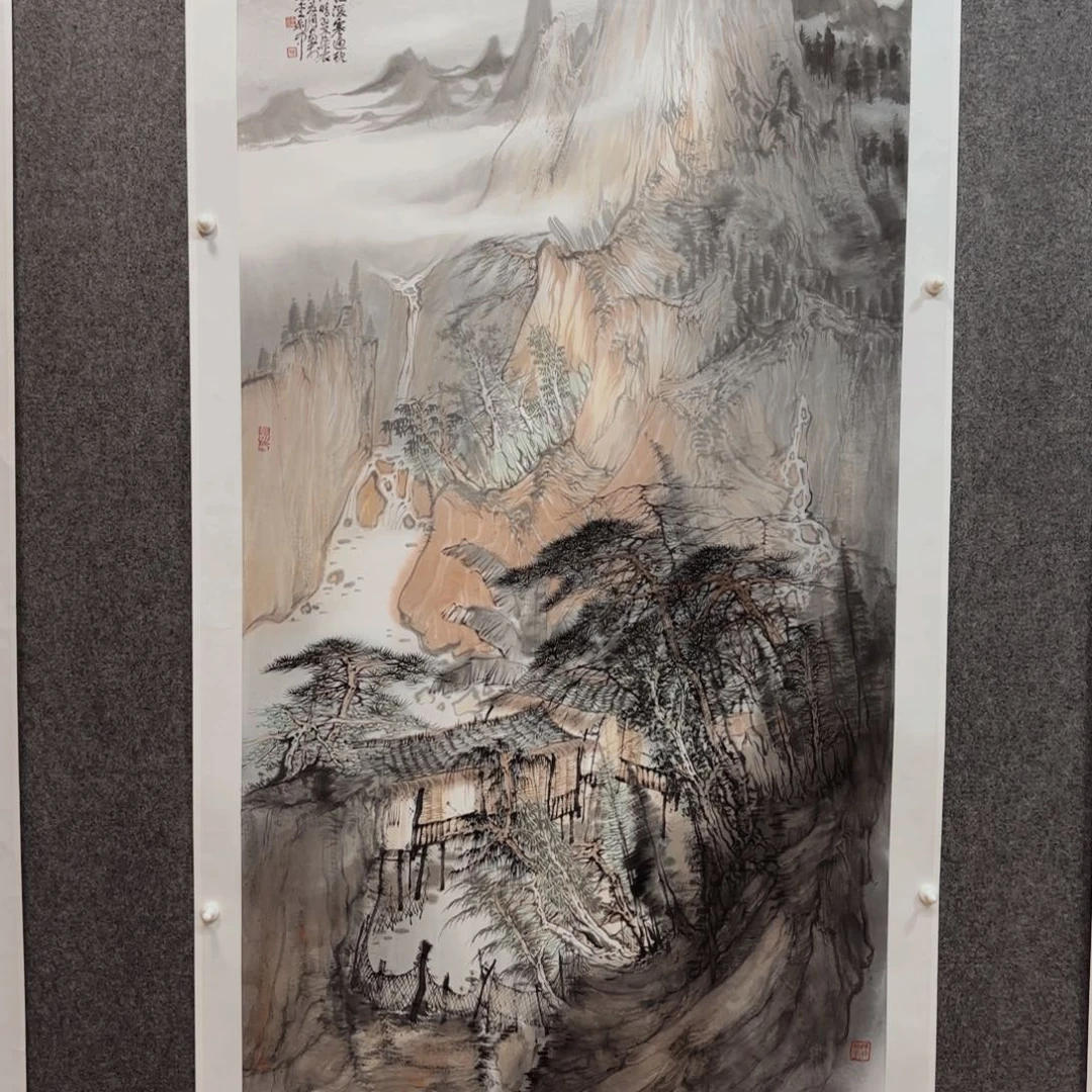 国画l***o唐利中八平尺