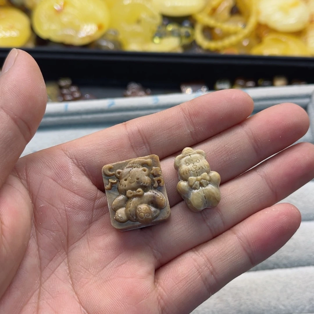 【闪购商品】琥珀裸石未镶嵌天然琥珀蜜蜡