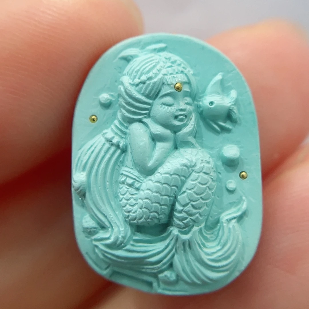 绿松石未镶嵌珠宝奇石