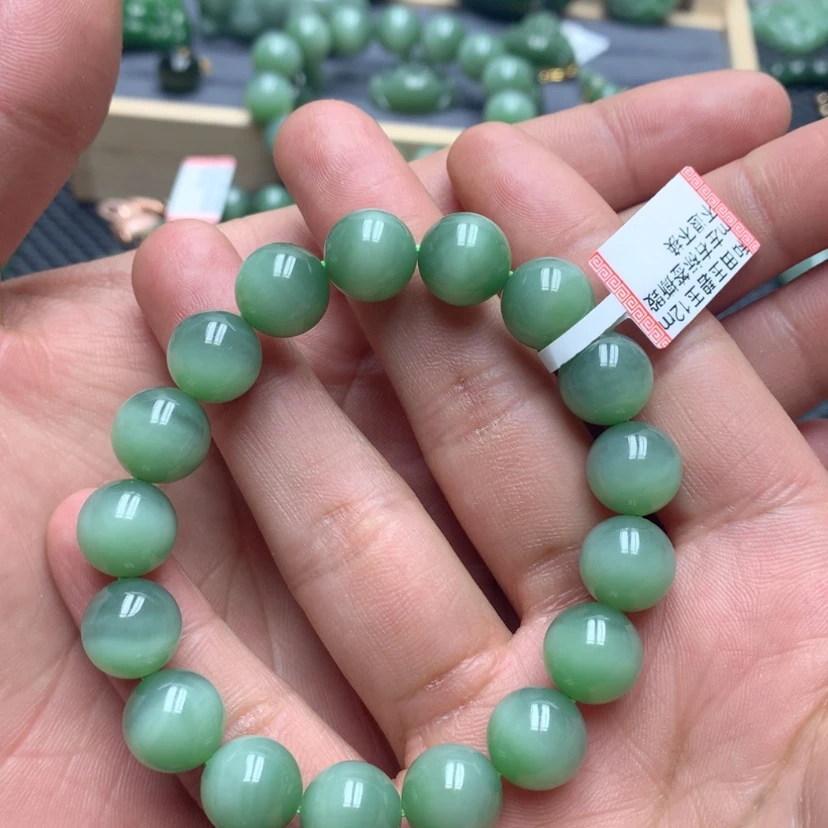 【闪购商品】和田玉（碧玉）手链未镶嵌