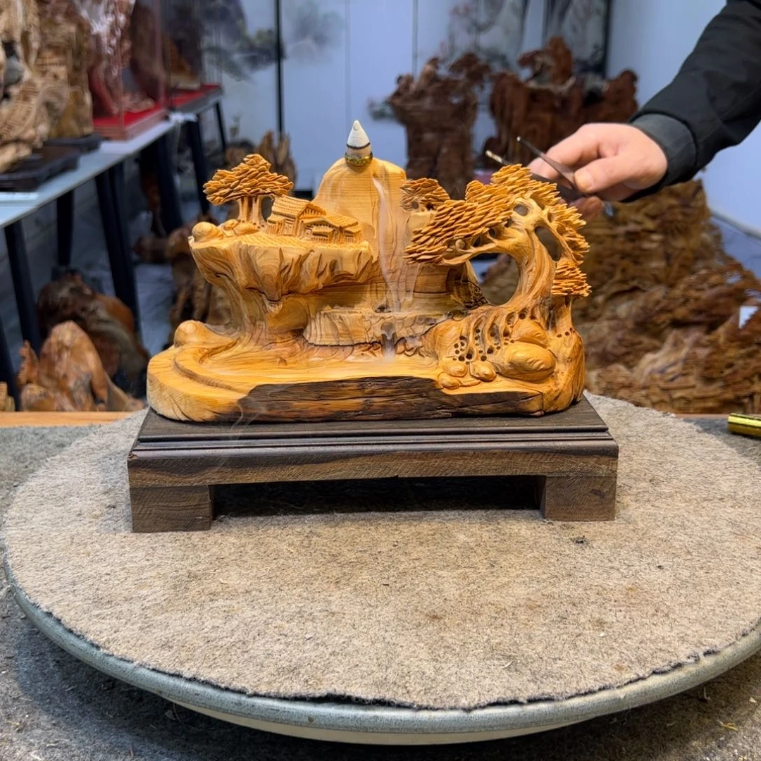 柏木（崖柏）崖柏根雕