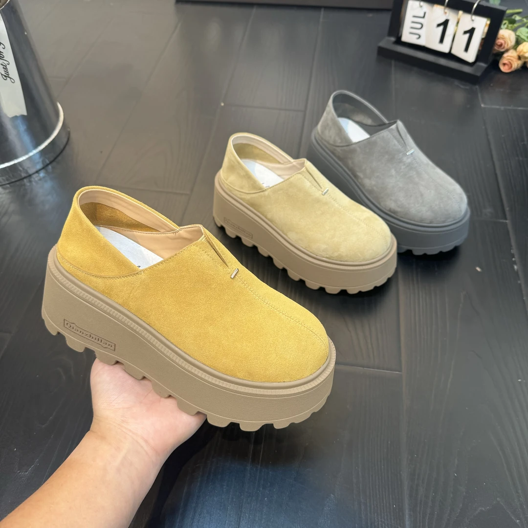 千之恋现货欧若风增高7CM2025秋季新款休闲百搭厚底气质女鞋5632