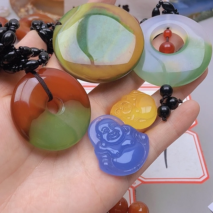 【闪购商品】玛瑙/玉髓未镶嵌珠宝半成品王