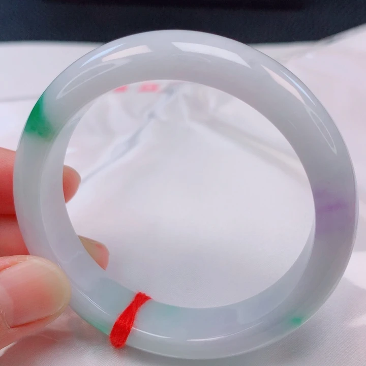 未镶嵌手镯翡翠55圈口