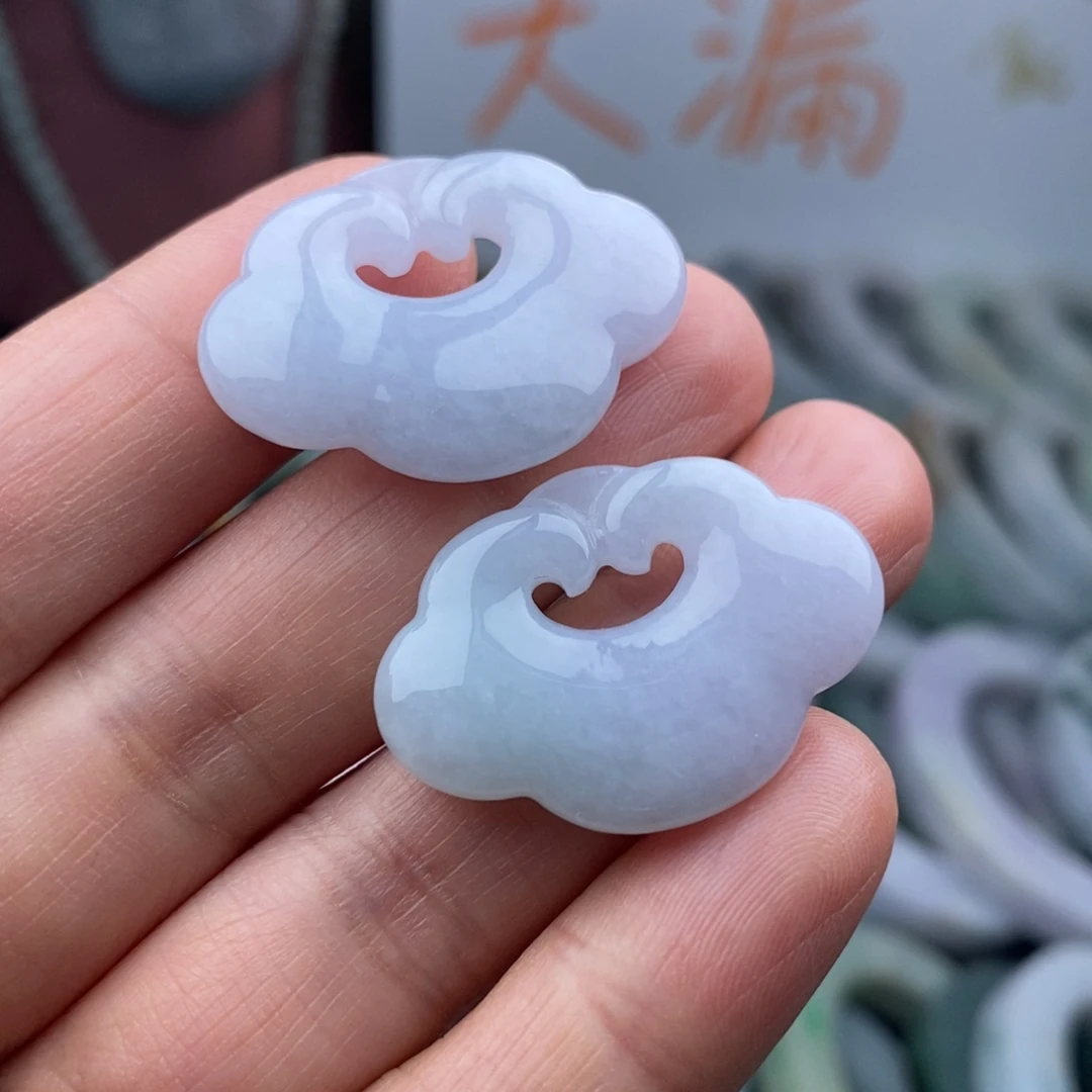 翡翠颈饰未镶嵌挂件多样性发货