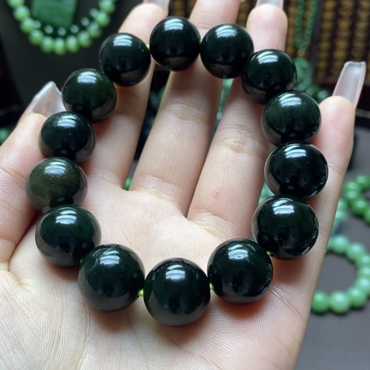 和田玉手串未镶嵌