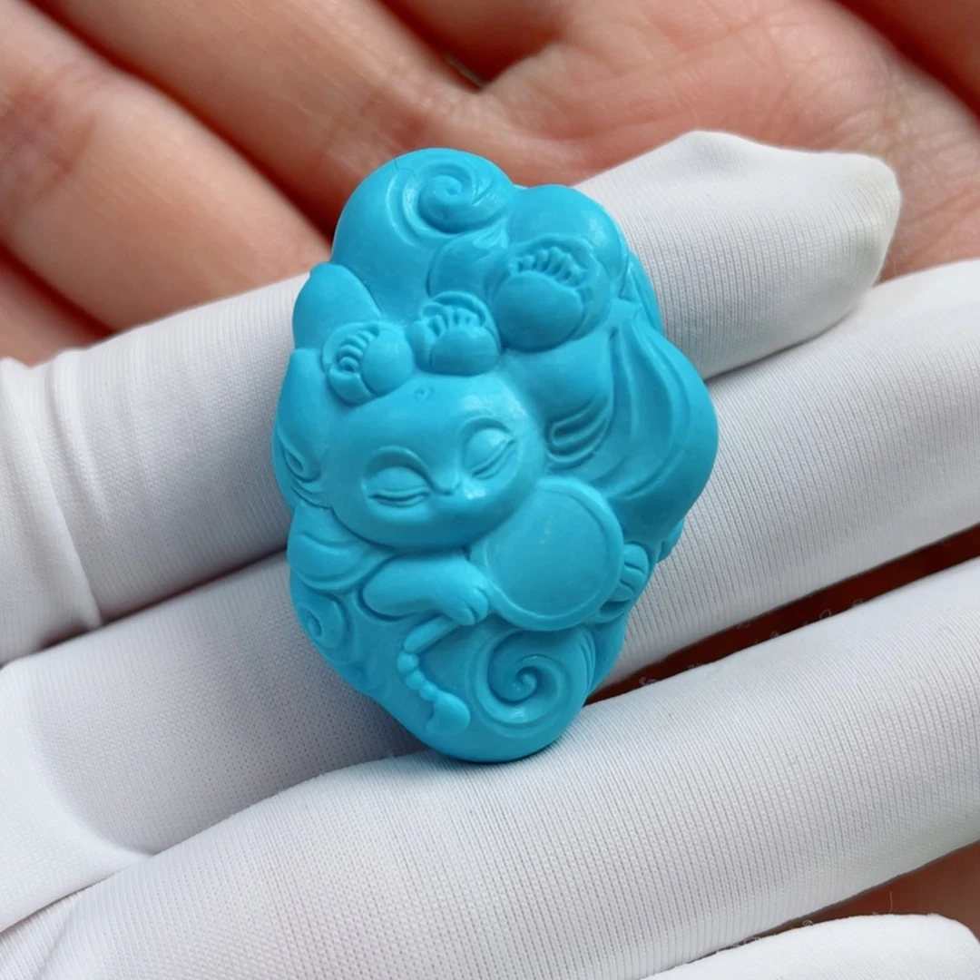 绿松石未镶嵌珠宝奇石