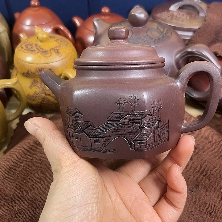 紫砂茶壶紫砂微瑕