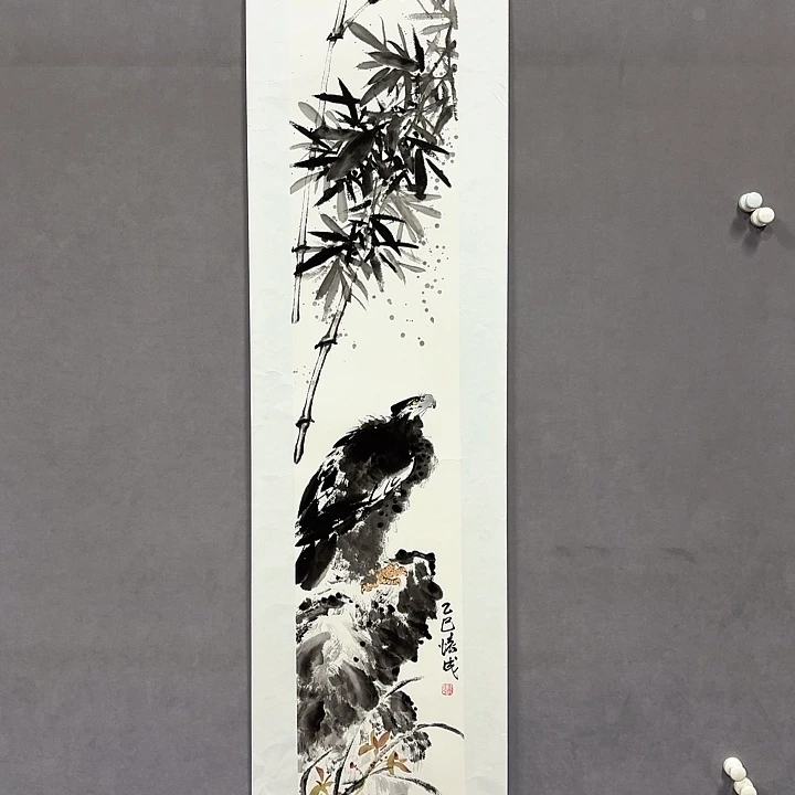 国画亲笔手绘放心去藏