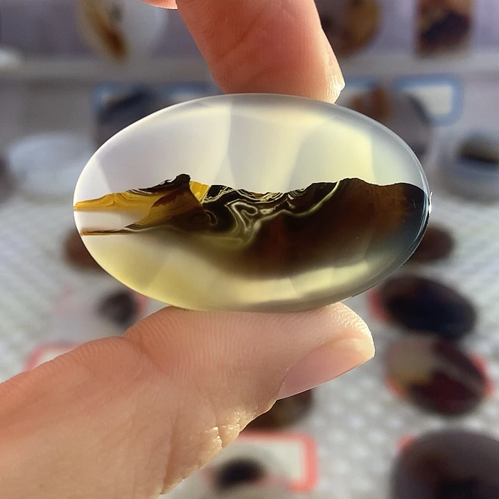 帝***辛玛瑙/玉髓未镶嵌颈饰