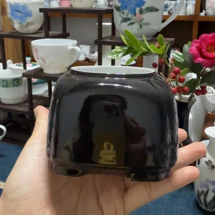 醴陵釉下高温水洗瓷器罐