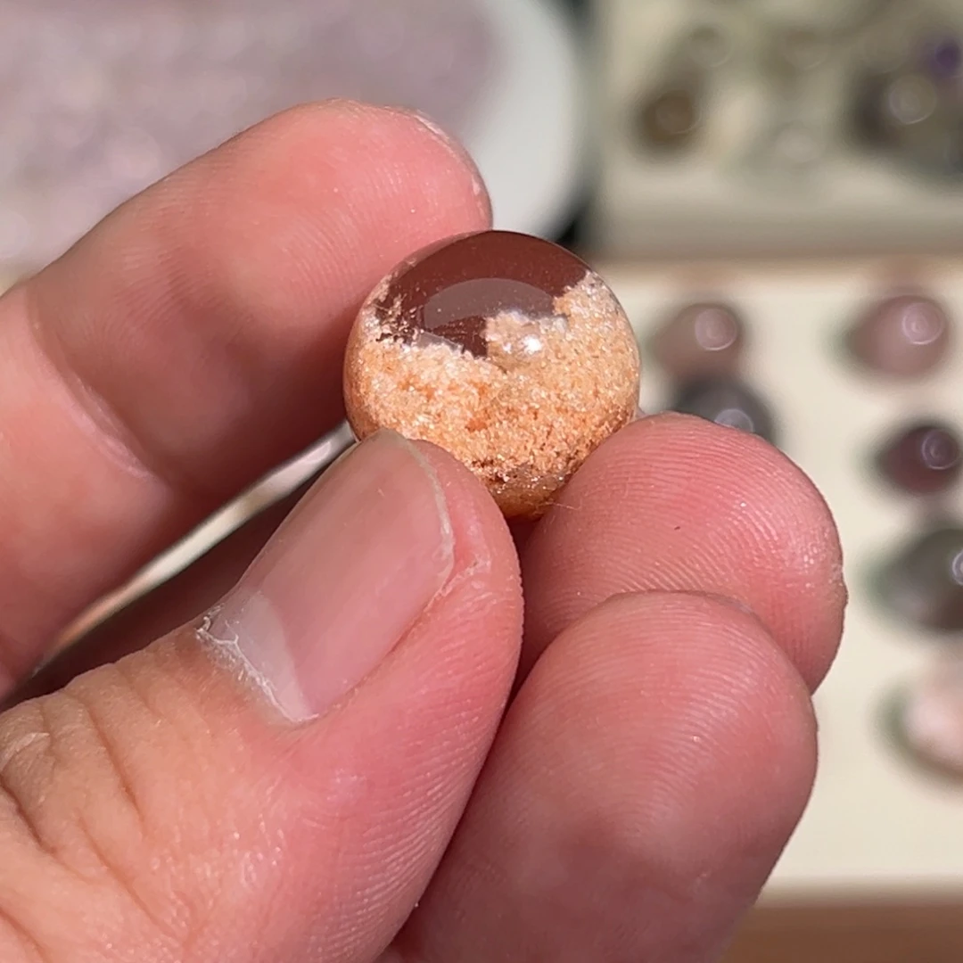 未镶嵌手链水晶粉幽灵