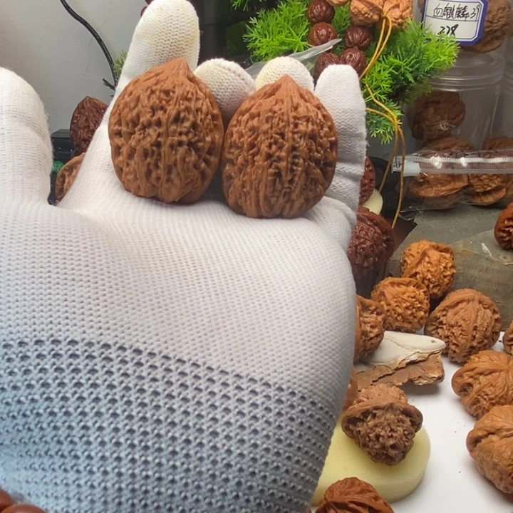 核桃大蒜头文玩核桃33