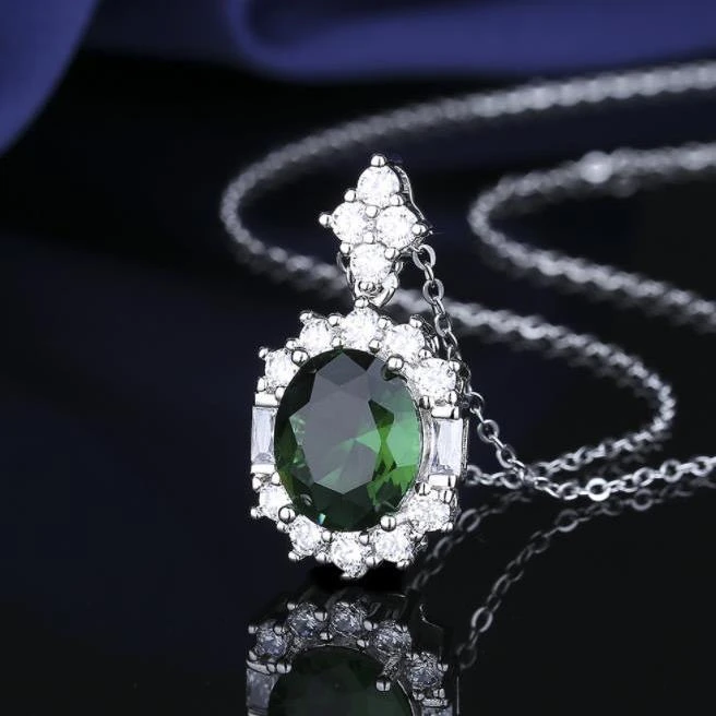 非金属珐琅项链 碧落星河项链