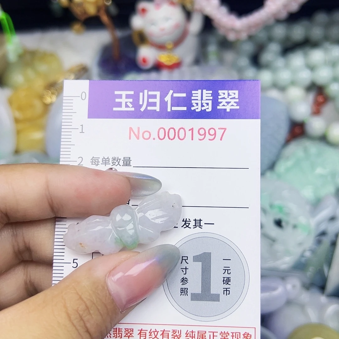 翡翠未镶嵌颈饰-222