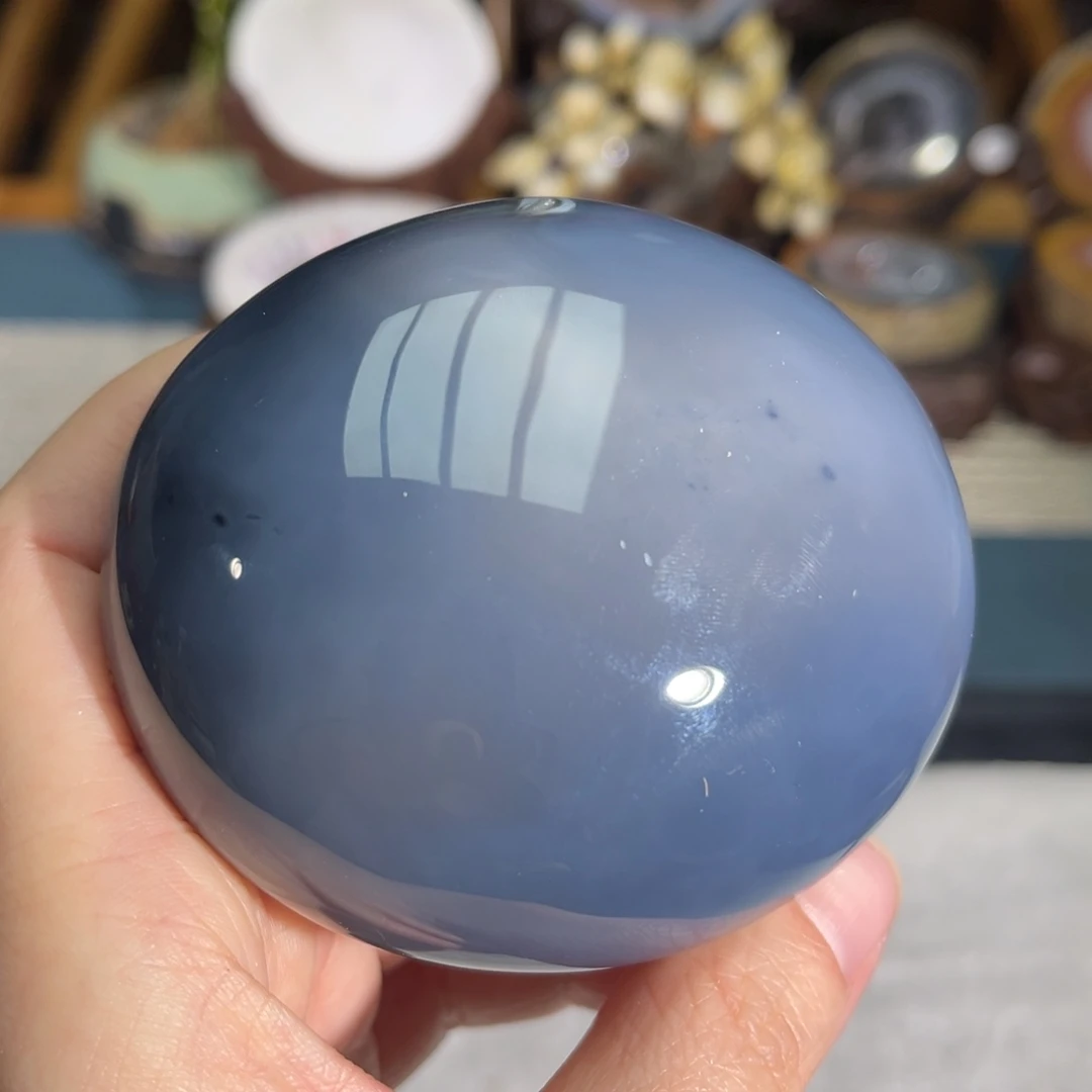 玛瑙/玉髓未镶嵌摆件水胆玛瑙