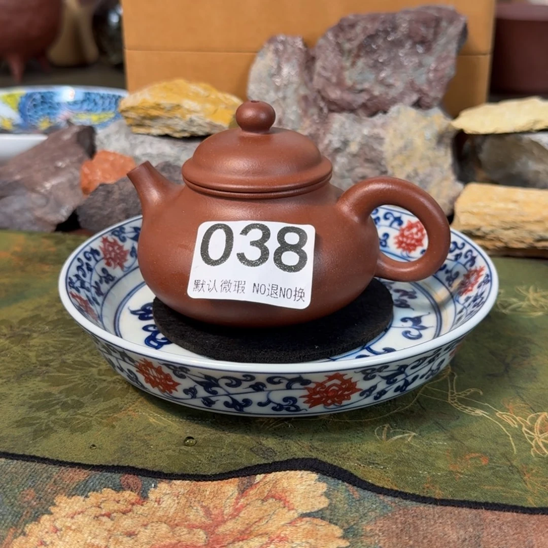 茶壶紫砂微瑕壶038