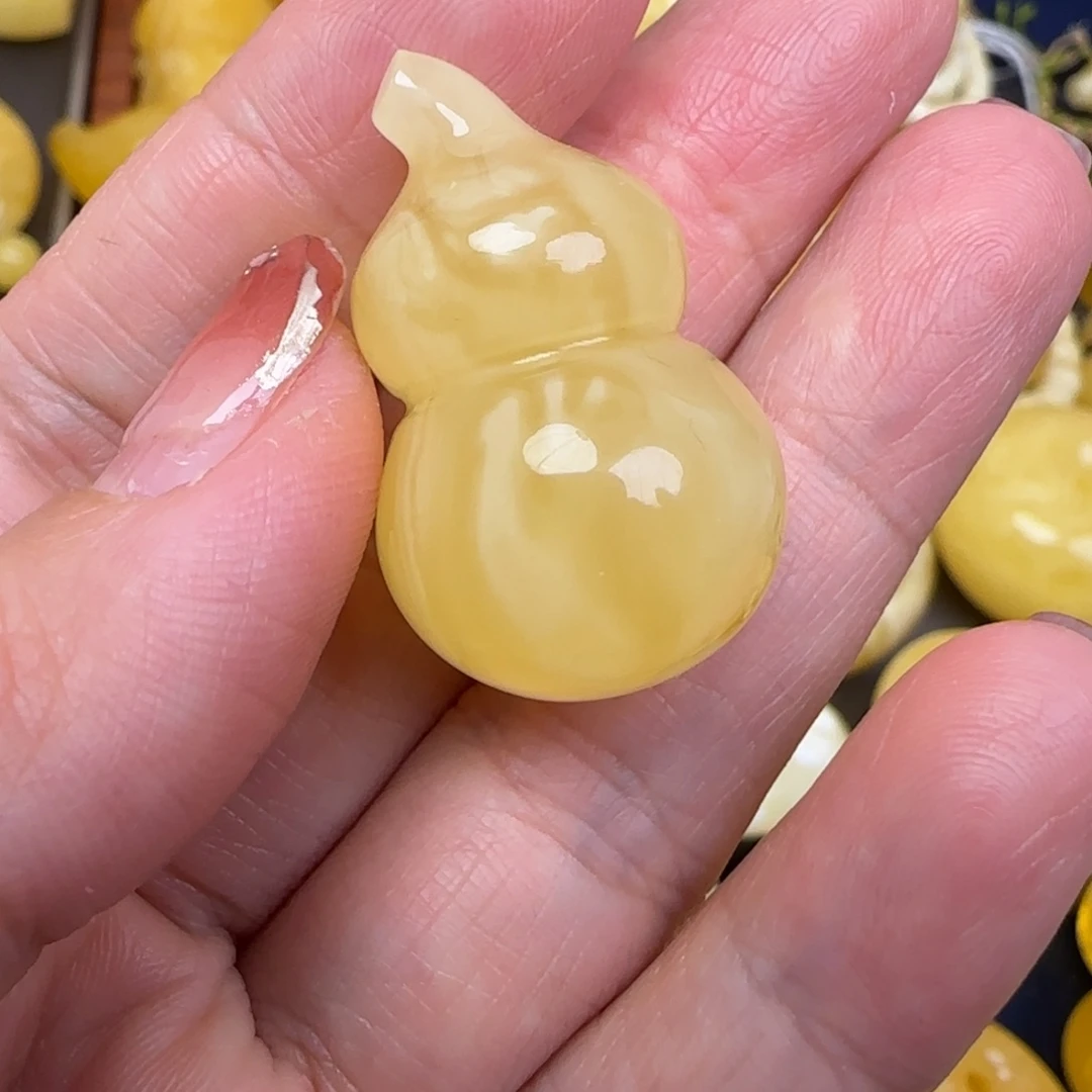 蜜蜡颈饰未镶嵌天然蜜蜡