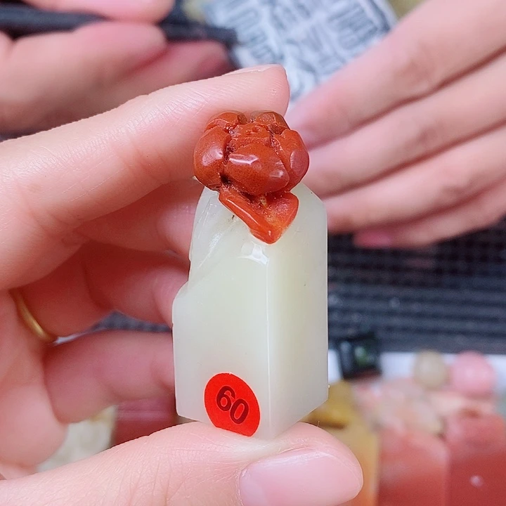 寿山石现场直播手工