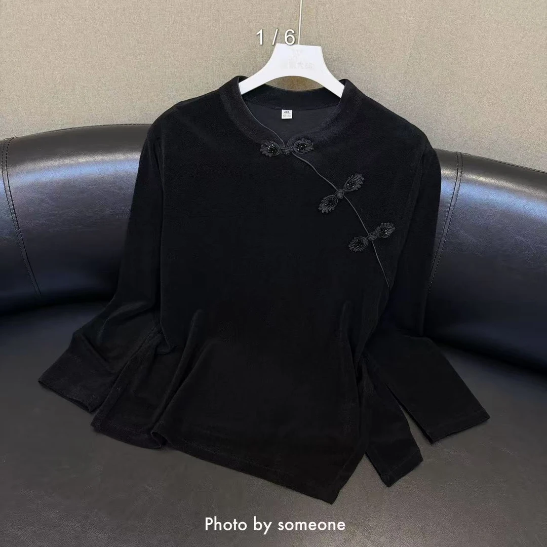 【WJ】冬款丽7043秋冬上衣ins国风（2-6）