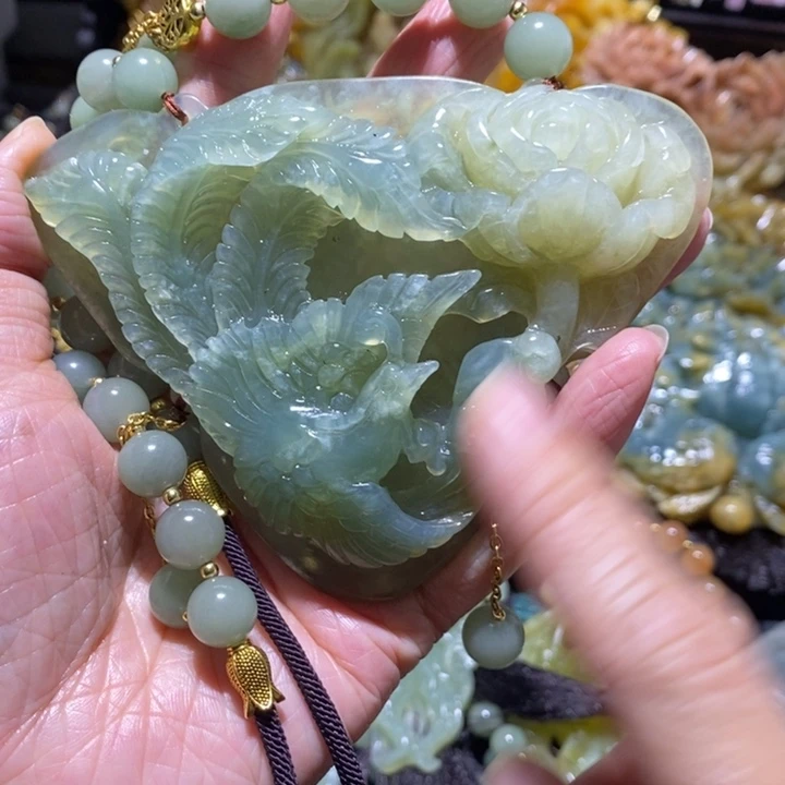 岫玉岫玉吊坠未镶嵌