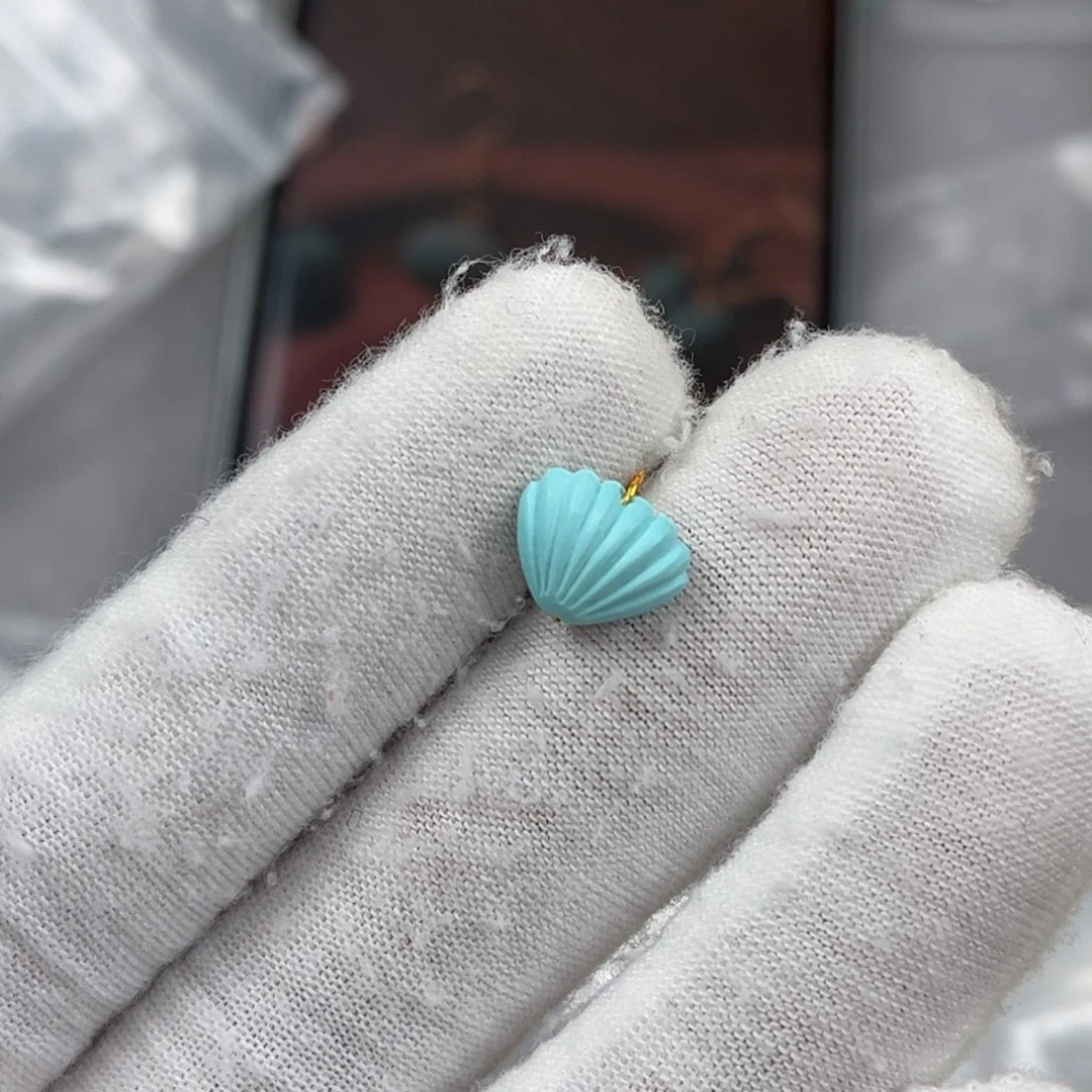 绿松石未镶嵌小贝贝编号91