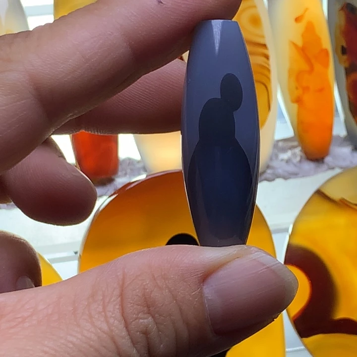 玛瑙/玉髓颈饰未镶嵌11