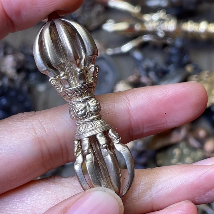 花***夏青铜原色微瑕小九股