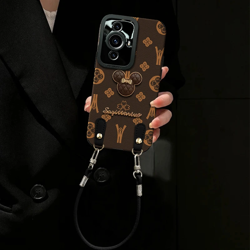 汇客凡品【华为Nova11/11Pro】轻奢皮质荔枝纹ins创意防摔手机壳