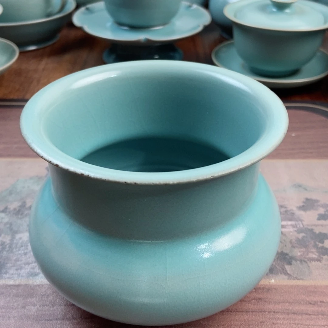 摆件瓷原产地原矿汝瓷～茶器