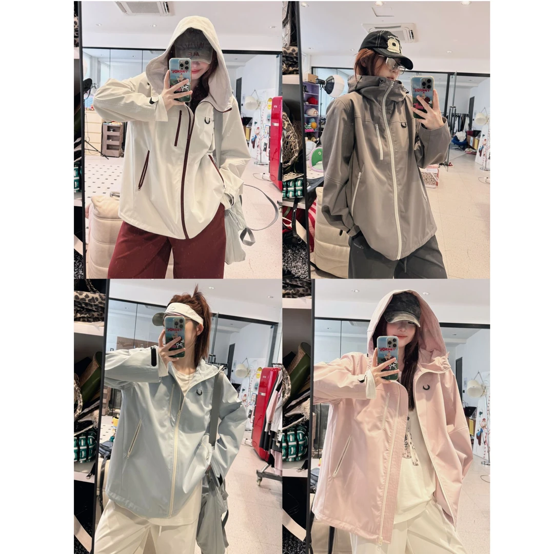 晶咕【探路者】山系户外连帽宽松运动外套