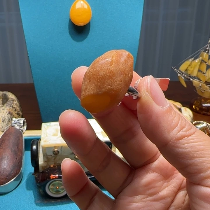 琥珀未镶嵌手链波兰设计款琥珀蜜蜡