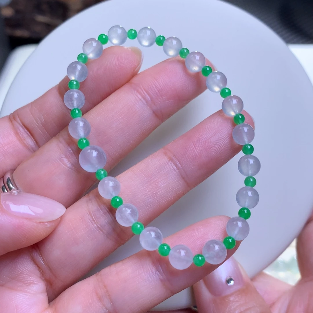 未镶嵌手链翡翠翡翠手串卡6