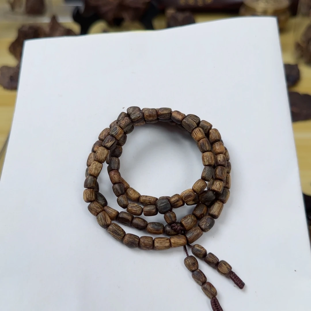 沉香木手串奇楠乌身16g +