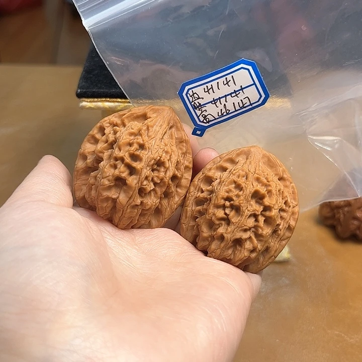 把件文玩核桃龙纹官帽