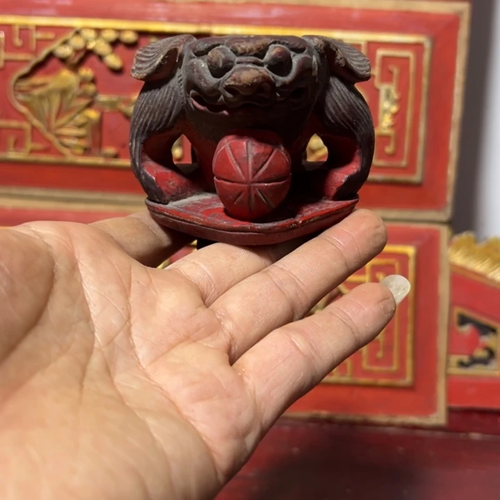 艺***儿木木雕工艺品摆件