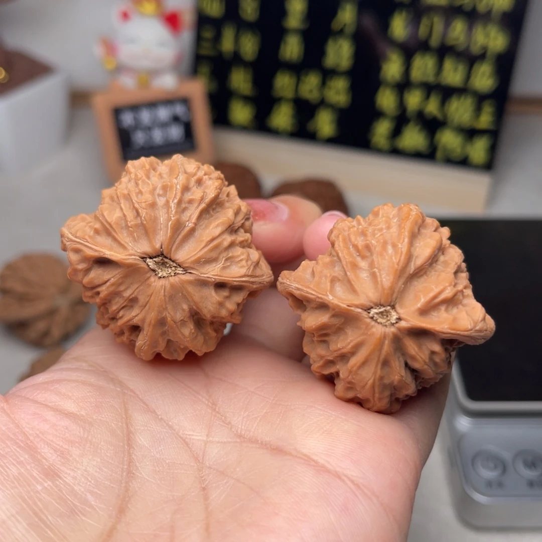 把件文玩核桃凤眼